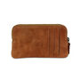 'Forbes' Men's Card Holder Wallet In Tan Leather, thumbnail 5 of 7