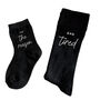 Funny Matching Dad And Kid Socks Set, thumbnail 6 of 7