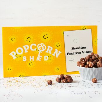 'Positive Vibes' Gourmet Popcorn Letterbox Gift, 2 of 5