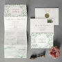 Secret Garden Wedding Invitation, thumbnail 1 of 5