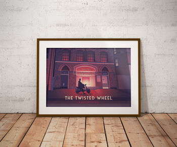 Twisted Wheel Manchester Travl Poster Art Print, 6 of 8