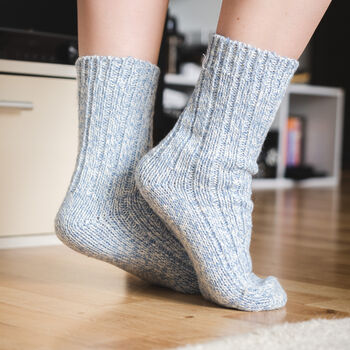 100% Natural Women's Merino Socks, 9 of 10