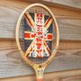 Keep Calm Tennis Racket Clock, thumbnail 1 of 5