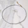 Labradorite Gemstone Beaded Necklace, thumbnail 4 of 6