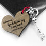 Personalised You Hold The Key To My Heart Keepsake, thumbnail 2 of 6