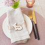 Personalised Wooden Easter Rabbit Place Setting, thumbnail 1 of 2