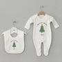 Personalised First Christmas Baby Set, thumbnail 1 of 2