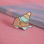 Potato Ice Cream Enamel Pin | Cute Pin Badges, thumbnail 4 of 5