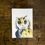 Inky Owl Notebook, thumbnail 1 of 4