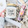 Thank You Candle And Dried Flowers Gift Set, thumbnail 1 of 4