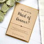 Will You Be My Maid Of Honour Wish Bracelet, thumbnail 3 of 6