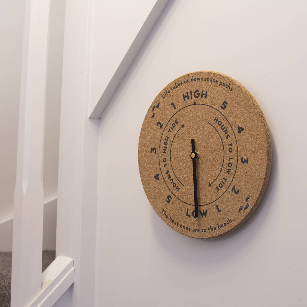 Cork Tide Clocks By LIGA