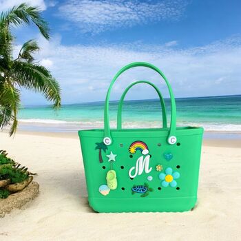 Trendy Croc Style Beach/ Shopping Bag For Summer, 2 of 12