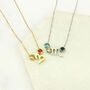 Family Birthstone And Zodiac Sign Necklace, thumbnail 8 of 12