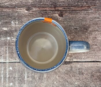 Blue Reactive Glaze Mug, 3 of 3