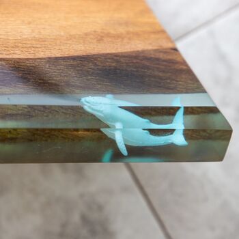Turquoise Whale Tropical Cheese Board, 2 of 11