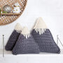 Mountain Top Cushion Crochet Kit, thumbnail 2 of 8