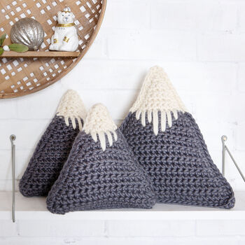 Mountain Top Cushion Crochet Kit, 2 of 8