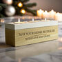 Personalised Classic Triple Tea Light Box Tealight Hold, thumbnail 1 of 12