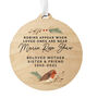 Personalised Robin Memorial Wooden Decoration, thumbnail 2 of 4