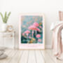 David Attenborough Quote Mushroom Art Print, thumbnail 2 of 3
