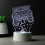 Personalised Gaming LED Night Light For Kids, thumbnail 1 of 3