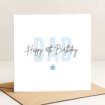 70th Milestone Birthday Card For Dad, 2 of 7