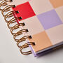 Personalised Checkered 2024/25 Academic Diary, thumbnail 12 of 12