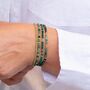 Skinny Emerald Bracelet, thumbnail 2 of 8