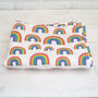 Rainbow Linen Tea Towel, thumbnail 2 of 6