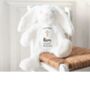 Personalised Christening / Baptism Cross Teddy Pink, thumbnail 10 of 10