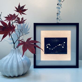Personalised Star Sign Constellation Light Box, 10 of 12