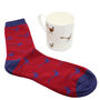 Pheasant Fine Bone China Mug And Sock Set, thumbnail 4 of 5