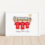 Personalised Family Football Shirt Print, thumbnail 7 of 7
