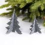Eco Christmas Tree Cutlery Holder Set Of Four, thumbnail 6 of 6