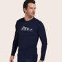 Peloton Cycling Navy Long Sleeve Top, thumbnail 1 of 7
