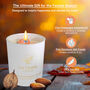 Pink Champagne Crystal Candle Infused With Pink Himalayan Salt Crystal, thumbnail 2 of 6