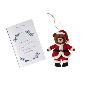 Little Bear Co. 'Here Comes…' Bear Decoration, 5 of 5