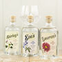 Personalised Premium Crafted Birth Flower Alcohol, thumbnail 1 of 8