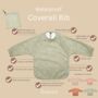 Waterproof Long Sleeved Bib And Matching Travel Bag, thumbnail 2 of 8