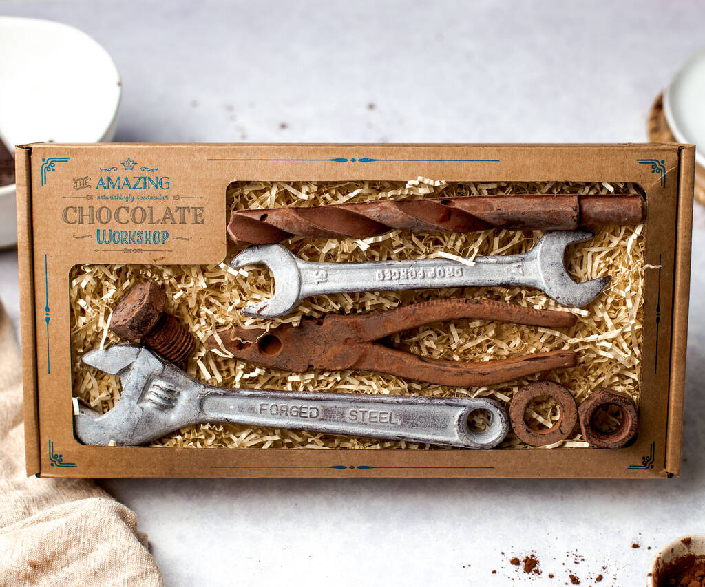 Chocolate Tool Kit Gift + Optional Personalised Box By The Amazing