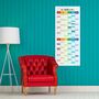 Personalised Rainbow Wall Planner, thumbnail 2 of 6