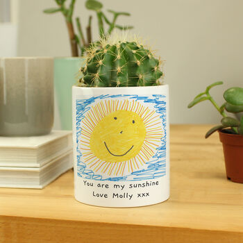 Personalised Childrens Drawing Photo Storage Pot, 8 of 12