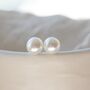 Freshwater Pearl Studs, thumbnail 1 of 2