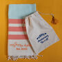 Personalised 100% Cotton Throws, Larger Towels, thumbnail 4 of 12