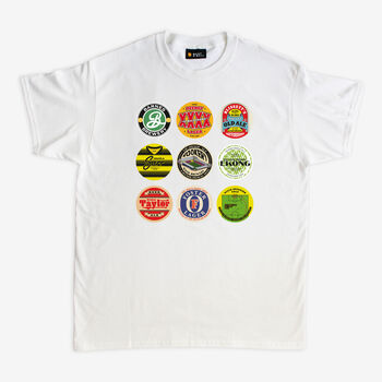 Watford Football Beer Mats T Shirt, 2 of 4