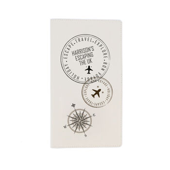 Personalised Stamp Travel Document Holder, 6 of 7