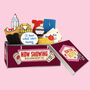 Biscuiteers Hand Iced Rom Com Biscuit Tin, thumbnail 1 of 6