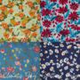 Reusable Recycled Fabric Gift Wrap 'Floral', thumbnail 3 of 12