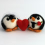 Penguin Wedding Cake Topper Bride And Groom Penguin, thumbnail 5 of 6